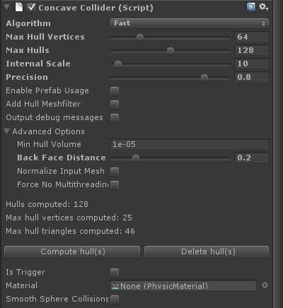 Concave_collider_properties